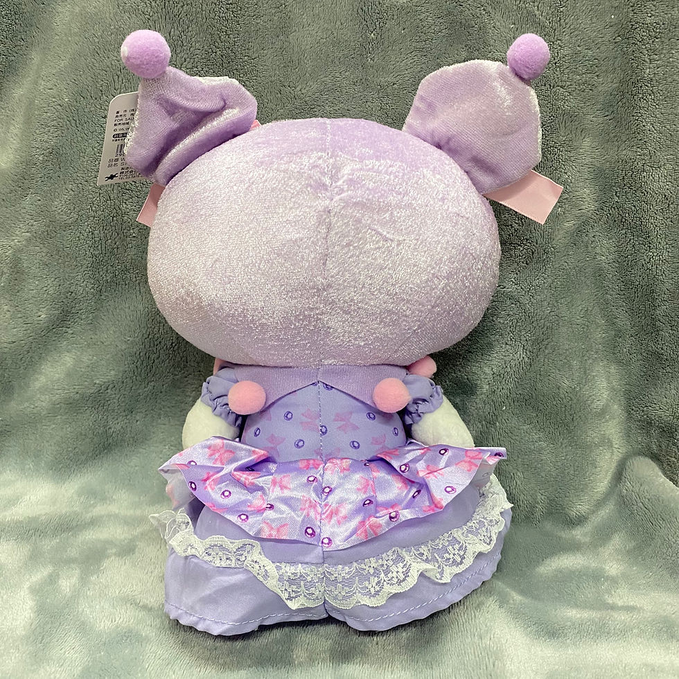 Thumbnail: Kuromi x Lolita in Purple Plushie