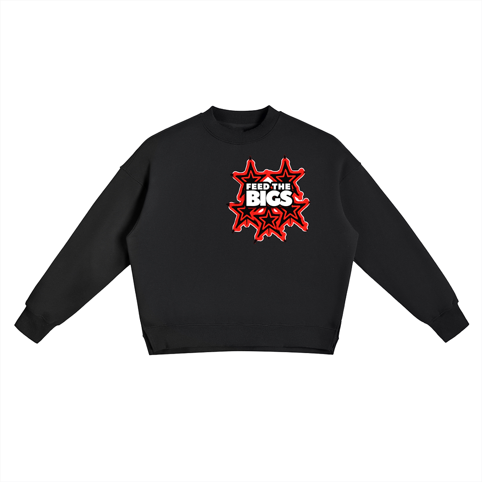 Thumbnail: 5STAR Zip Side Slit Crewneck Sweatshirt
