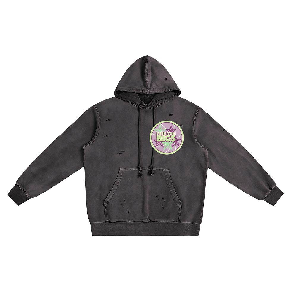 Thumbnail: FTB Distressed Front/Back Hoodie