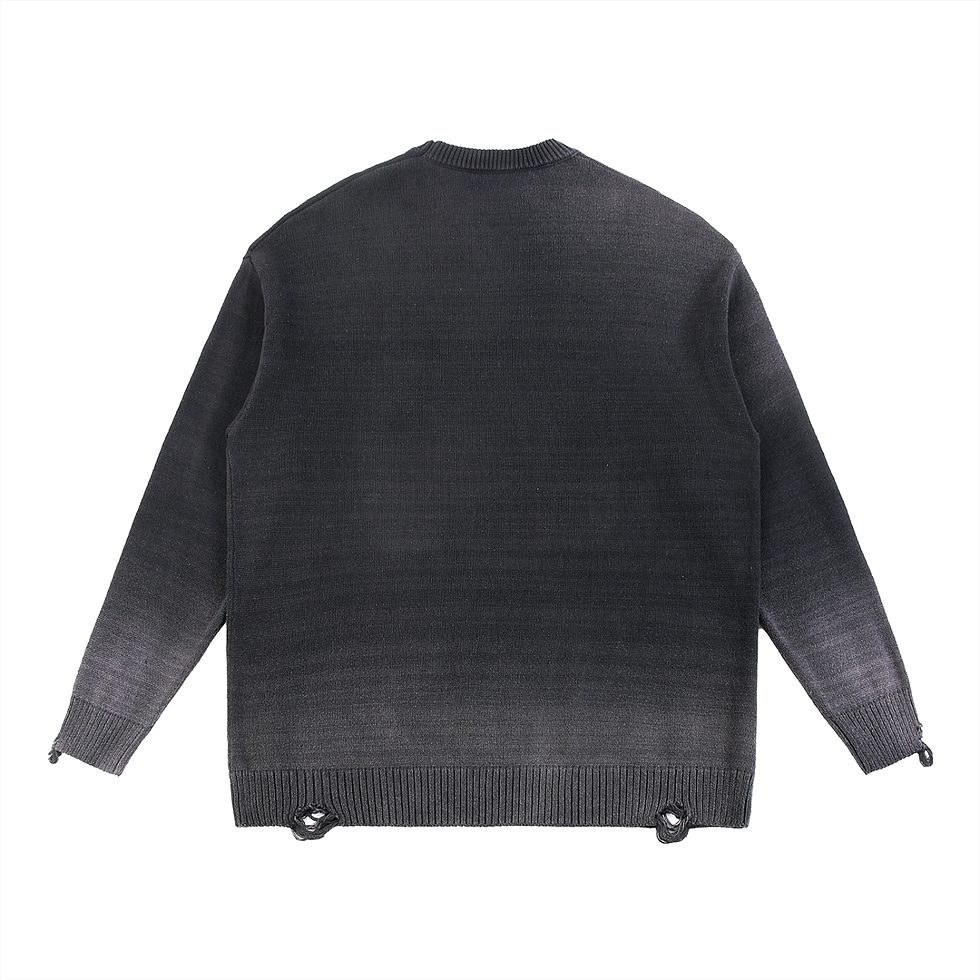 Thumbnail: HoopGods Distressed Crewneck Sweater