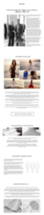 Marame fashion newsletter with Melissa Murrell, debut collection photos by the sea, and text on style, confidence, and design