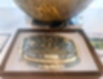 a Rodeo UncorkedI Houston Rodeo Wine Competition "Class Champion" Belt Buckle