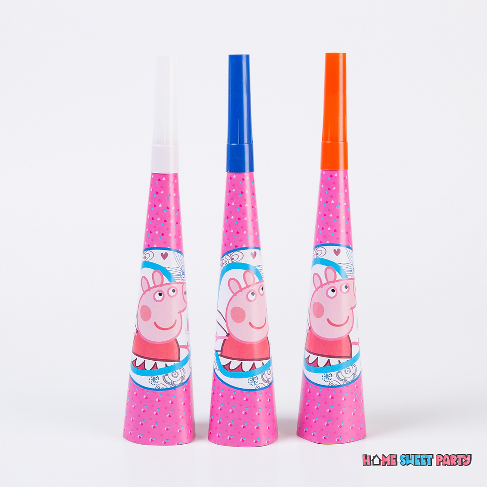 Thumbnail: 90pcs Smiling Peppa Pig Kid Birthday Tableware Set - 16 Essential Items