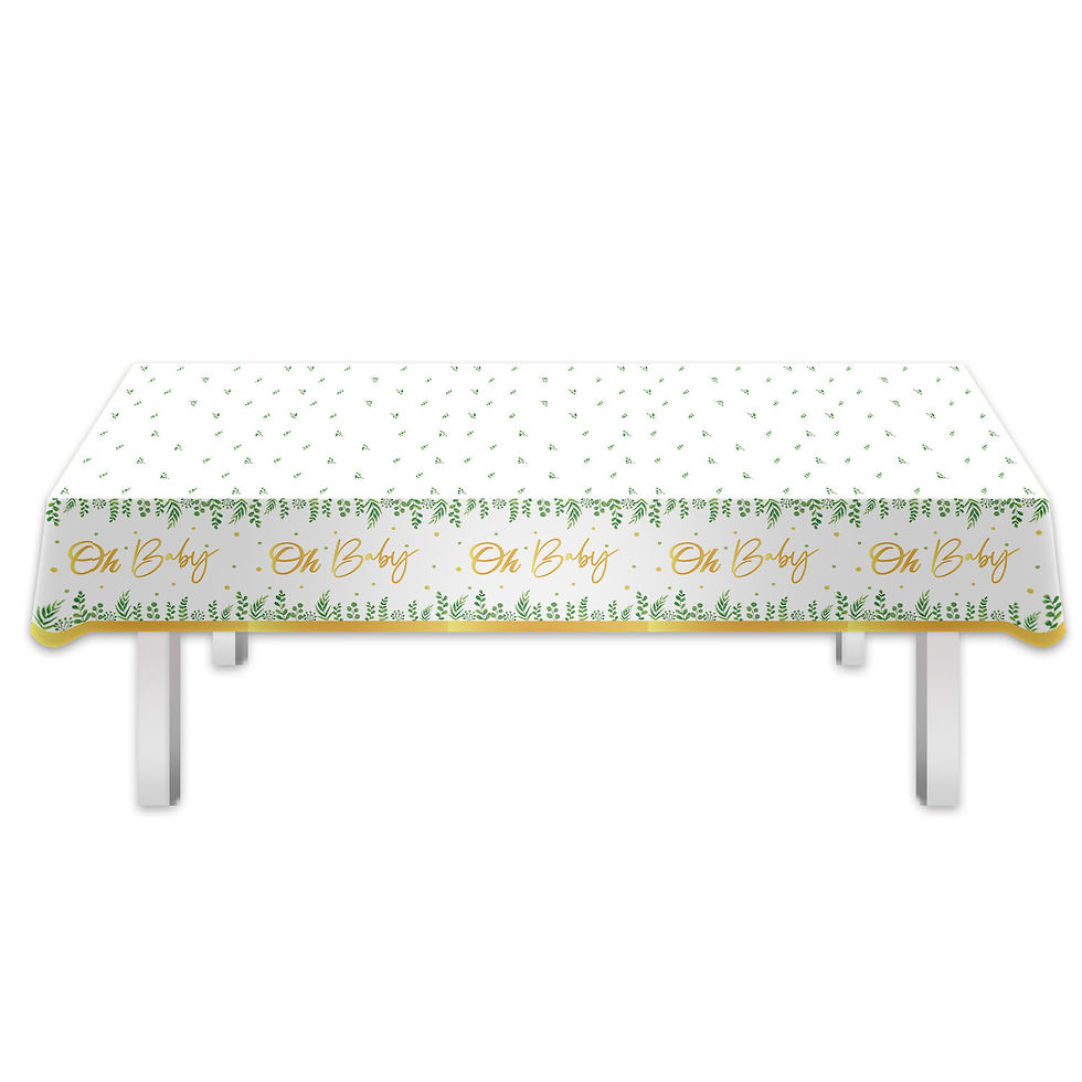 Thumbnail: Greenery Oh Baby Gender Reveal Baby Shower Cutlery Party Decoration