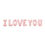 Thumbnail: I LOVE YOU Foil Balloon Letter Set Valentine’s Day Romantic Decoration