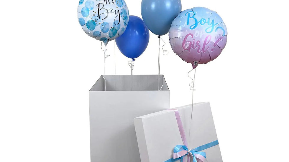 The Balloon Reveal Box Open & Surprise with Floating Balloons in Wellington