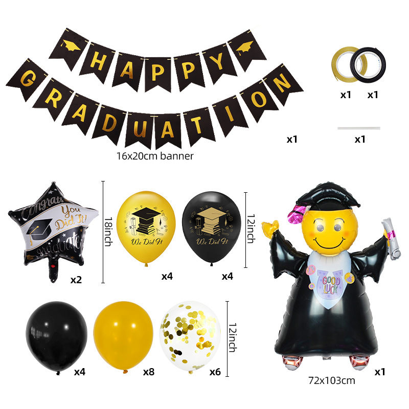 Thumbnail: Congrats Grad Balloon Happy Graduation Ceremony Class of 2025