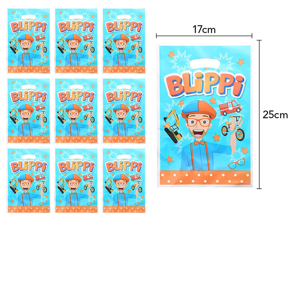 Thumbnail: Blippi Teacher Birthday School Party Tableware Decoration