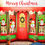Thumbnail: Christmas Door Hanging Window Sign Banners Fabric Flag Door Banner Christmas Decorations