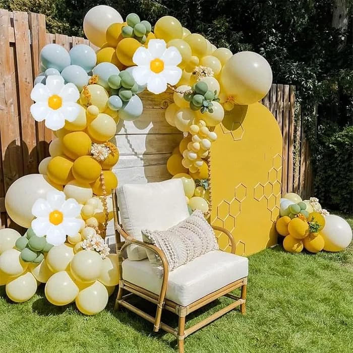 DIY Party Balloon Decoration Set Kid Birthday Girl Adult Birthday - Daisy