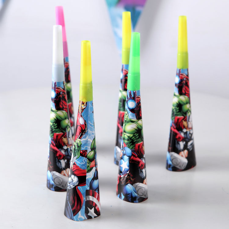 Thumbnail: Marvel Superhero Avengers Kid Birthday Party Set Cup Plate Tablecloth Napkins