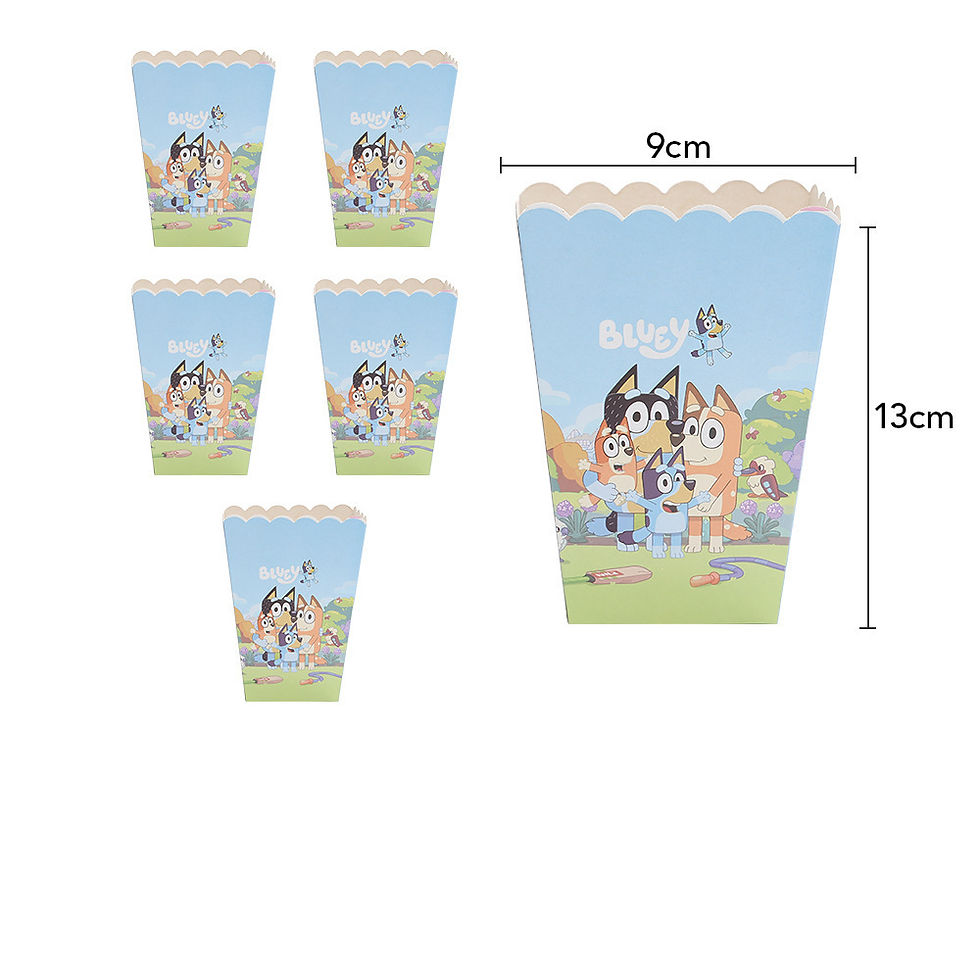 Thumbnail: Deluxe Bluey Birthday Party Decoration Banner Plate Cup Napkin Set