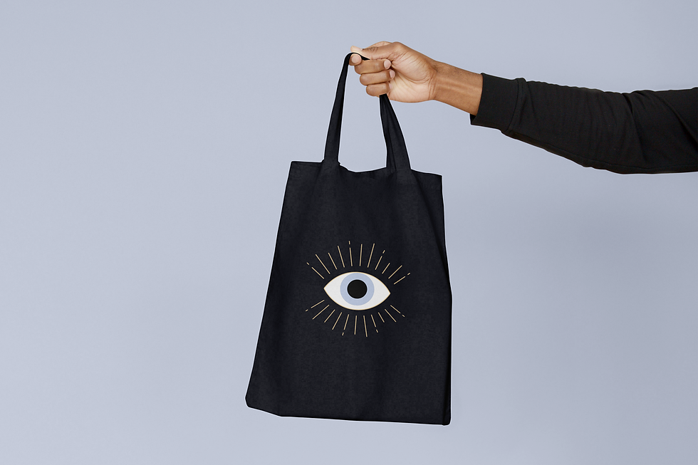 Tote bag with logo
