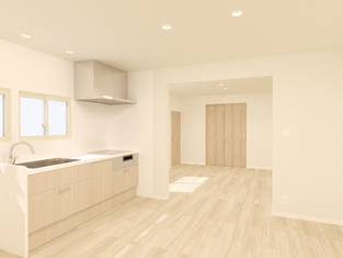 平屋リフォームパース (5)