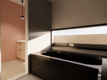 和モダン住宅 浴室・洗面室編