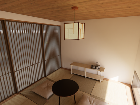 優美さを感じさせる現代的な和室