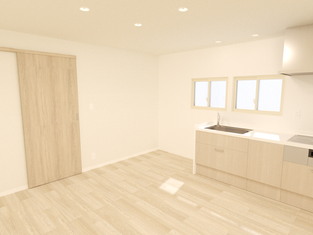 平屋リフォームパース (3)