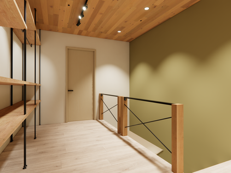 各空間を自然につなぐ、動線を意識した廊下