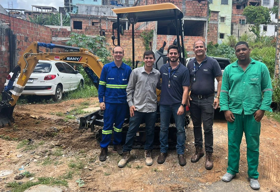 aluguel de mini escavadeira em salvador