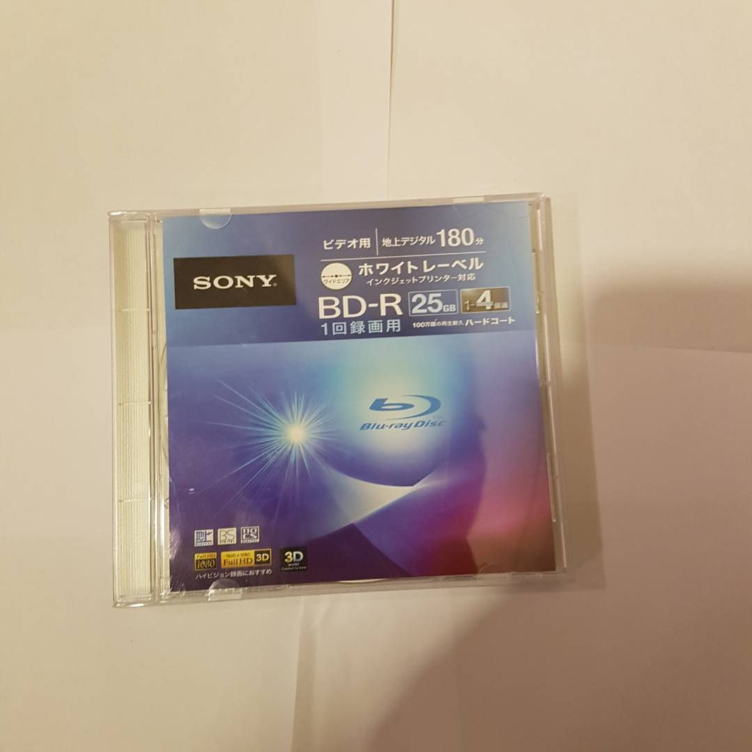 SONY DVD R Blue Ray 25GB
