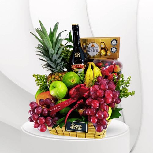 Ramo Con Frutas Y Chocolates Floristeriarosatulia