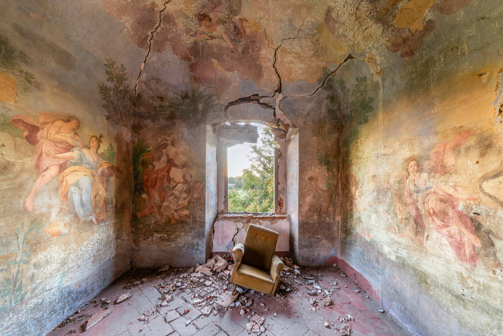 manoir abandonné château urbex abandon vente achat tirage d'art