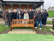 Legend on the Bench-Herne Bay