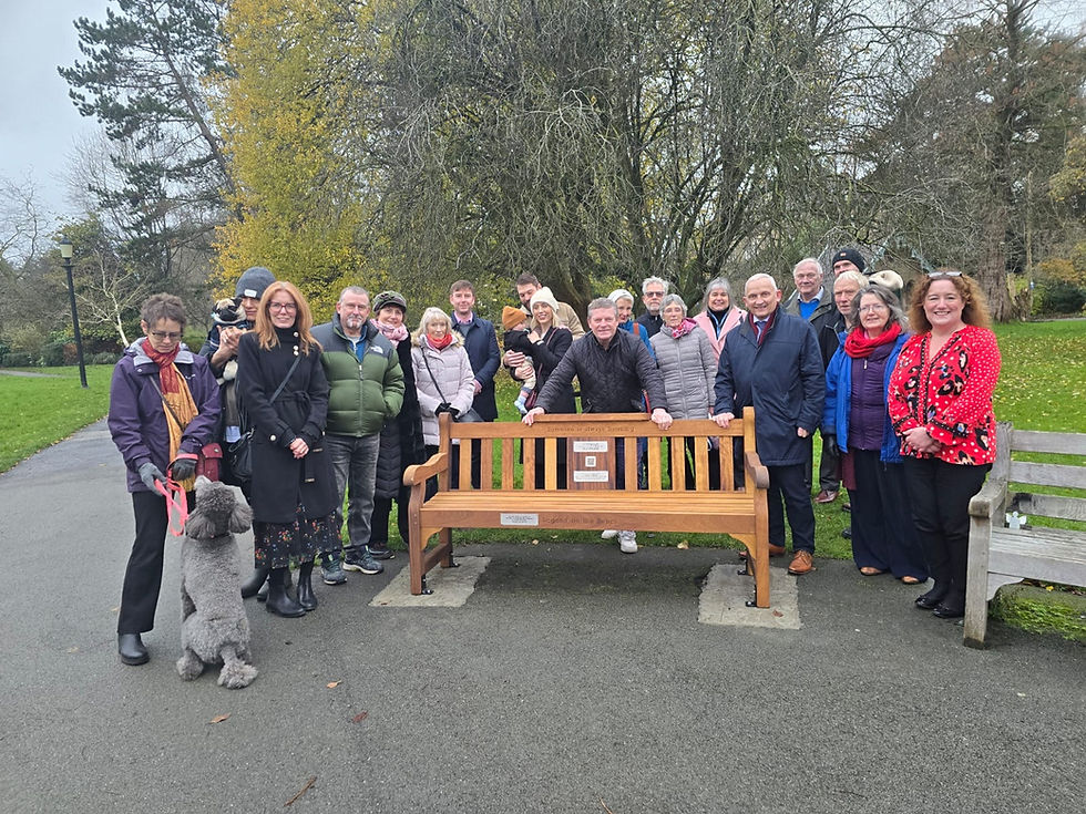 Harrogate Bench Reveal