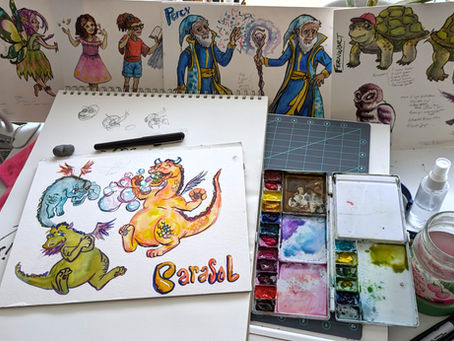 Introducing A Dragon Named Parasol! July 30, 2025.