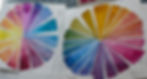Working out a very different color palette than I use for plein air. These include many cool paints with high pigmentation for bright, popping hues.