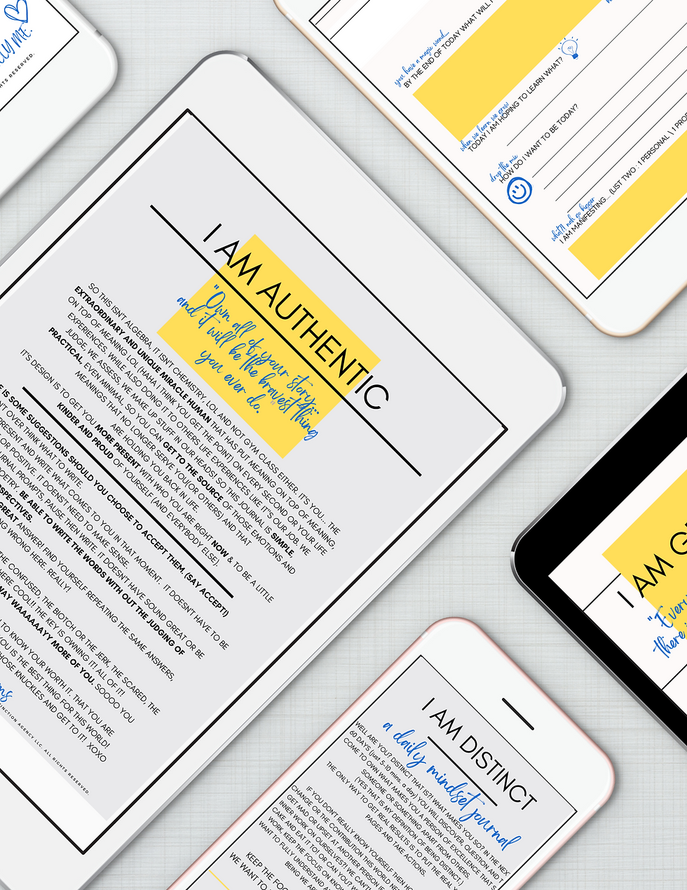 Miniatura: I am AUTHENTIC |DAILY PRINCIPLES