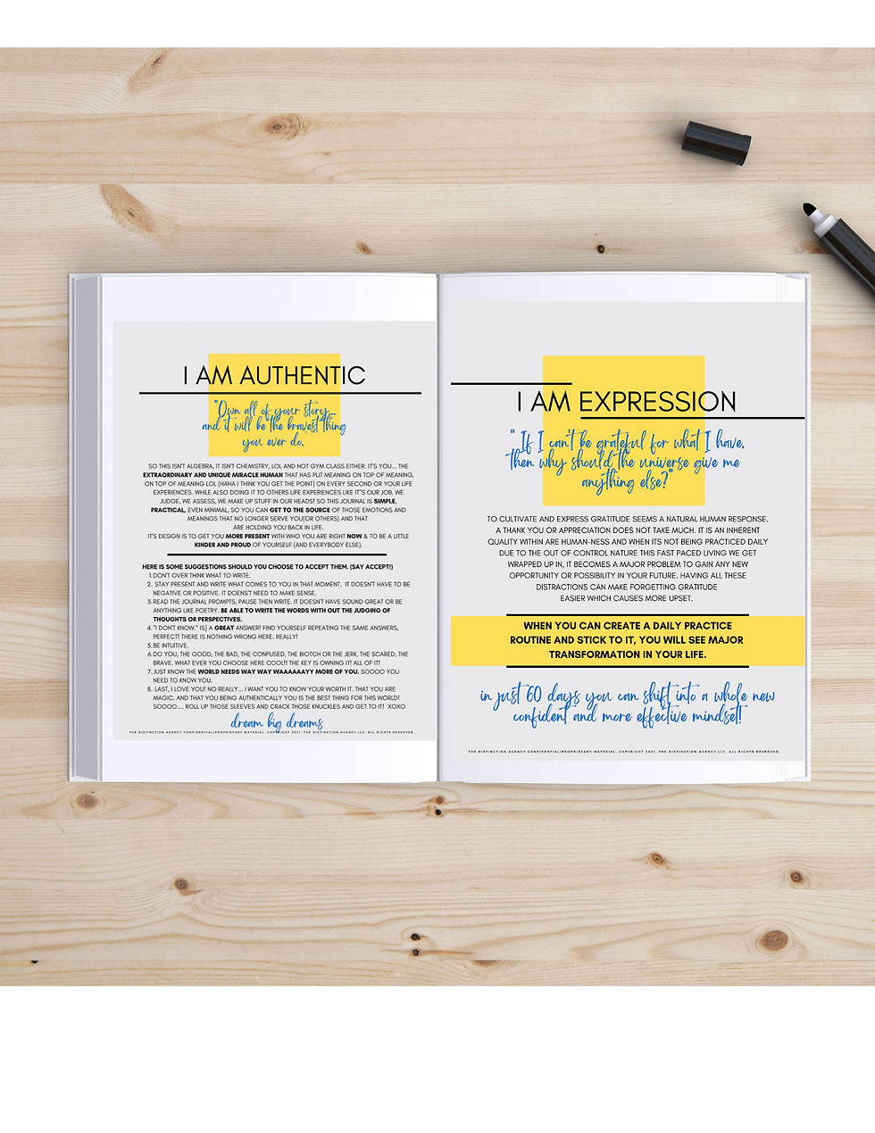 Miniatura: I am AUTHENTIC |DAILY PRINCIPLES