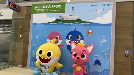 Photo zone of characters
