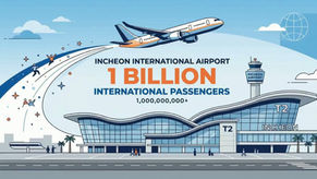 Incheon Airport Surpasses 1 Billion Passengers
