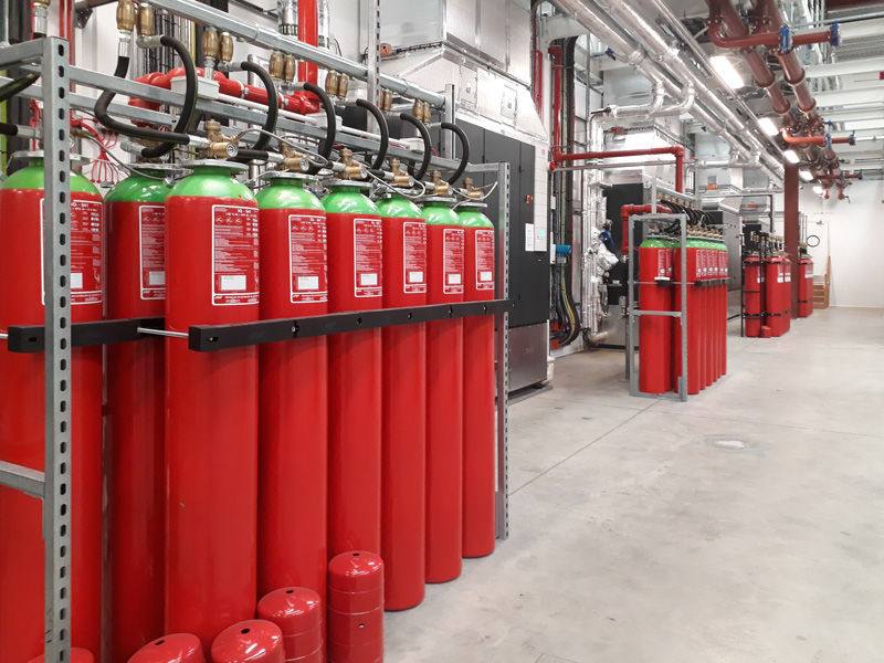Gaseous Fire Suppression System