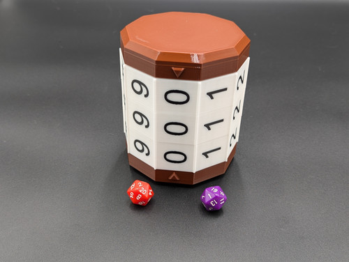 Cryptex Puzzle Box (Numbers Only) | S3DNW