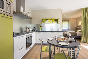 Cuisine de la location de vacances au Chambon sur Lignon