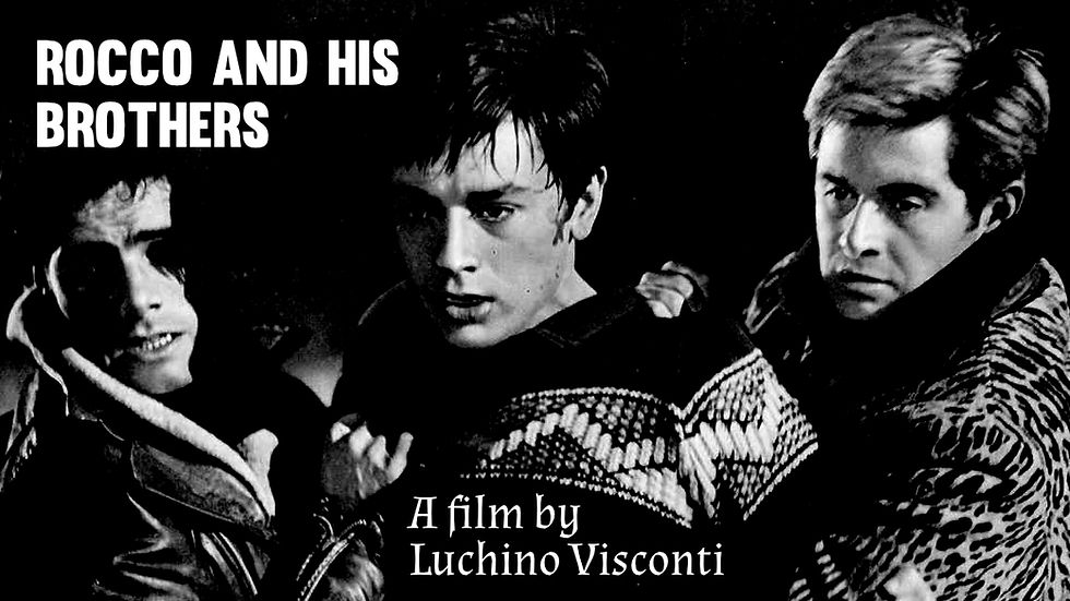 Rocco and His Brothers (15) On the Big Screen – In Partnership with South Hill Park