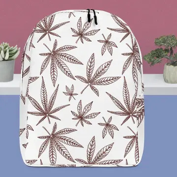 all-over-print-minimalist-backpack-white-front cannabis theme