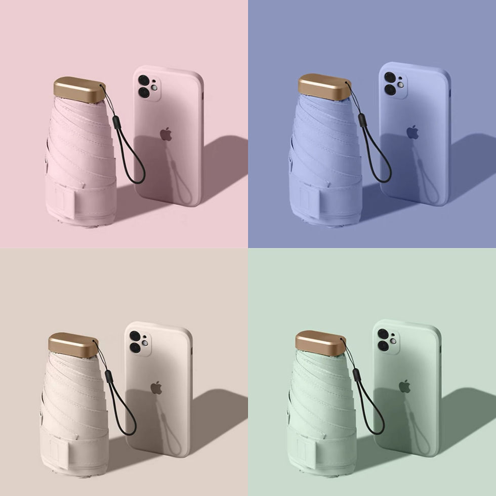 ☂️ 超mini版 Pastel 防曬縮骨遮