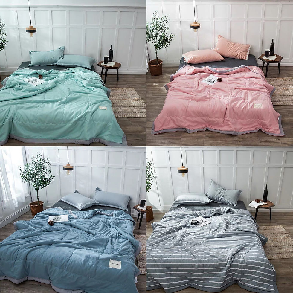 🇹🇭熱賣中 拼色四季被