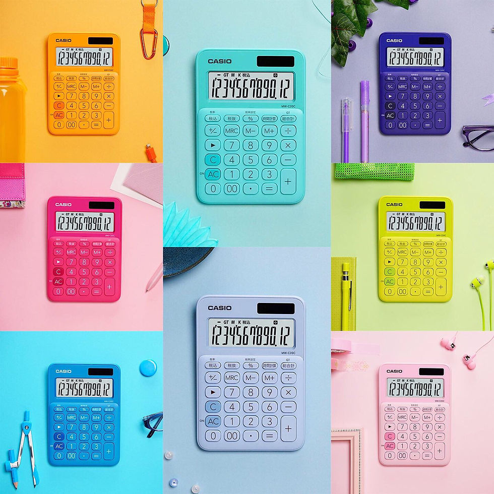 🇯🇵限定版Casio 粉色計數機