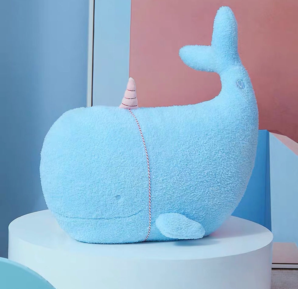 🇯🇵熱賣 鯨魚2 in 1按摩器+抱枕🐳