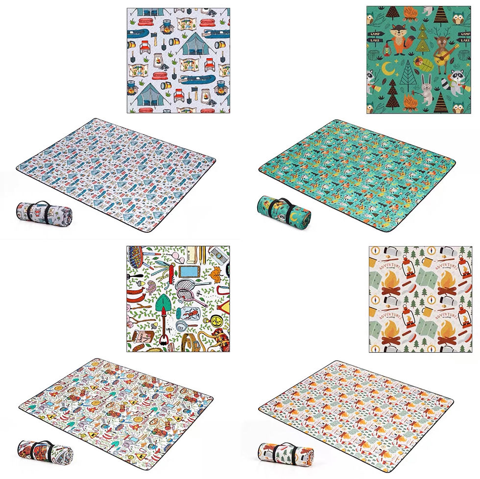 Picnic Season💯 繪圖野餐墊