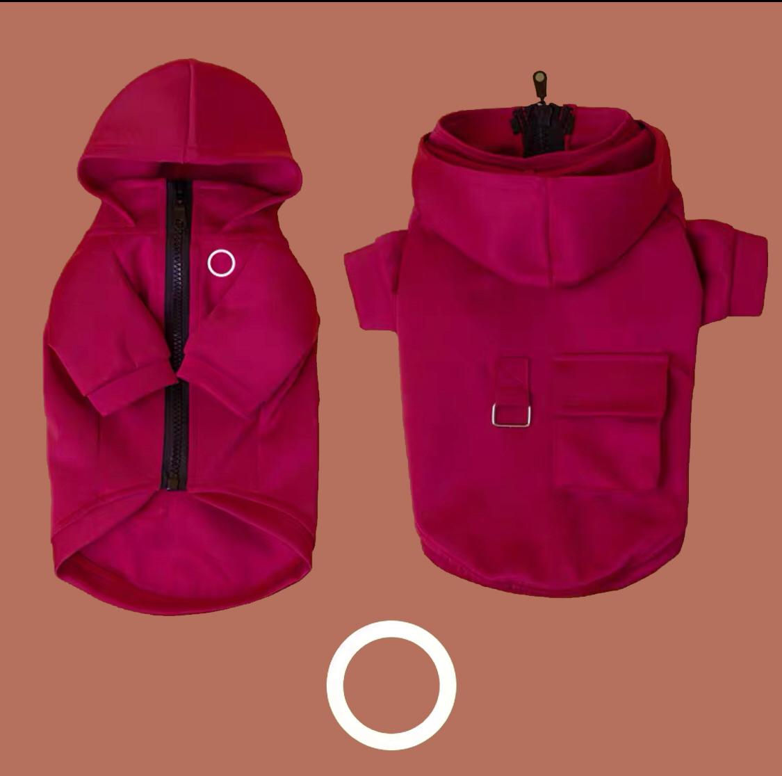 魷魚遊戲工作人員 寵物制服 Squid Game Staff Uniform for Pets (S-8XL)