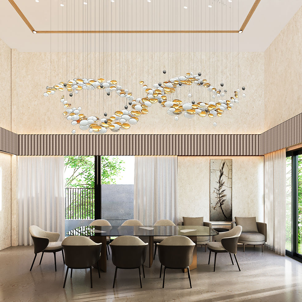 Interior Design for a family home of repeat client in the East of Singapore 