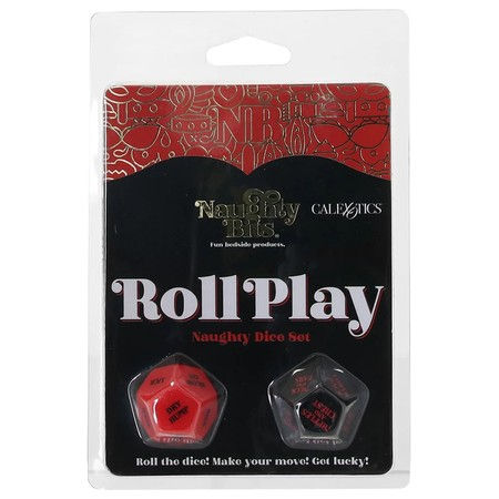 Naughty Bits Roll Play Naughty Dice Set by CalExotics