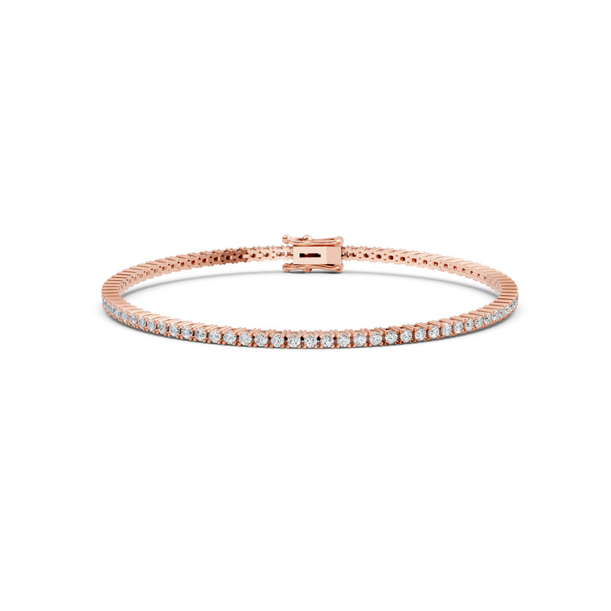 1.70 Ct Diamond Tennis Bracelet | G/VS1–VS2 Certified Luxury Diamond Jewelry