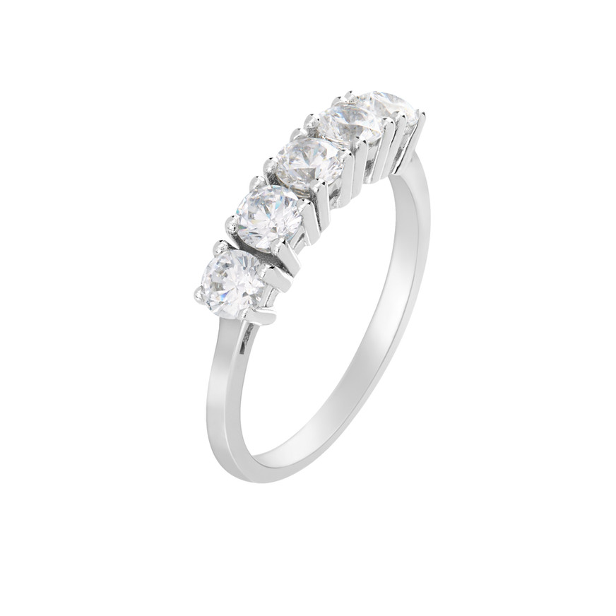 0.50 ct Diamond Half Eternity Wedding & Engagement Ring