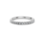Diamond half eternity ring